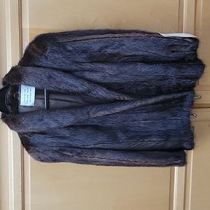Vintage 80's mink coat